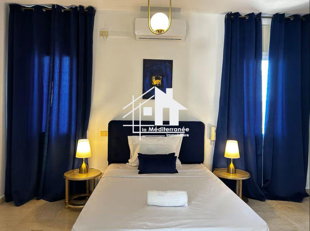 A louer Villa S+5 à la Marsa