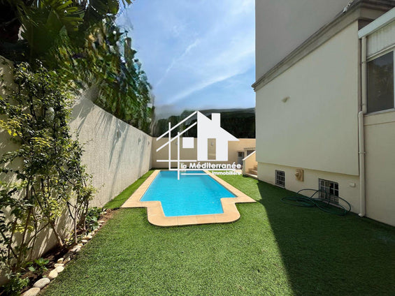 Appartement S+3 aux jardins de carthage