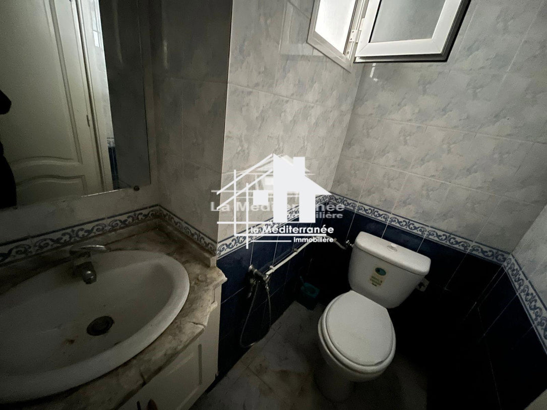 À louer Appartement S+3 au bardo