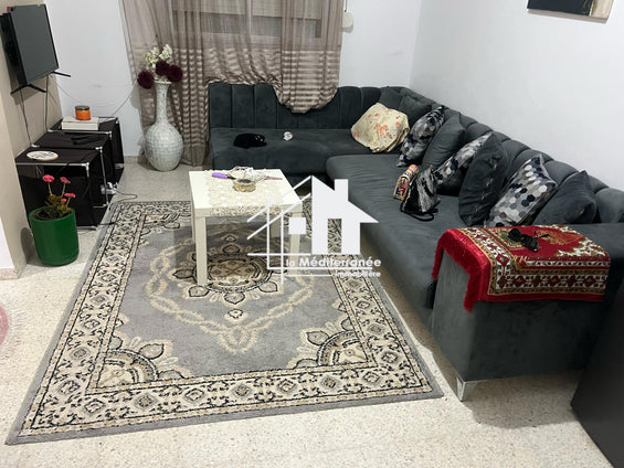 A louer appartement S+1 meublé à  Ennasr 1