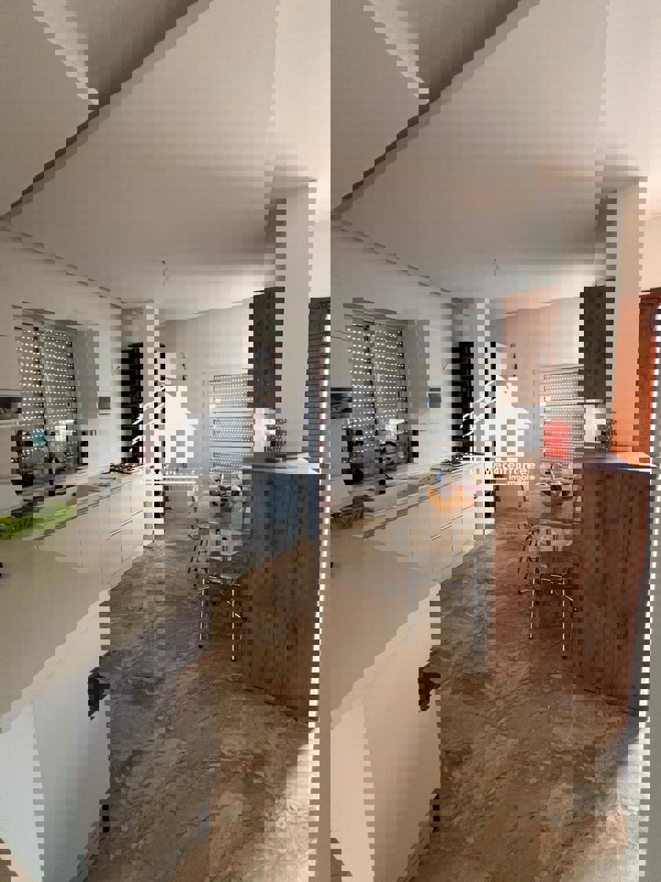 A louer étage de villa S+2 semi meublé au Bardo