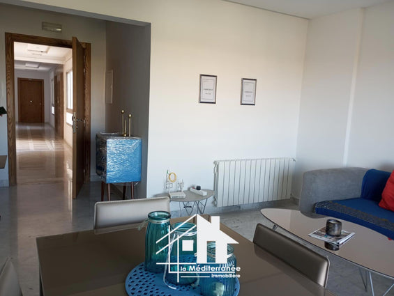 A louer un appartement S+1 meublé à Jardin de Carthage