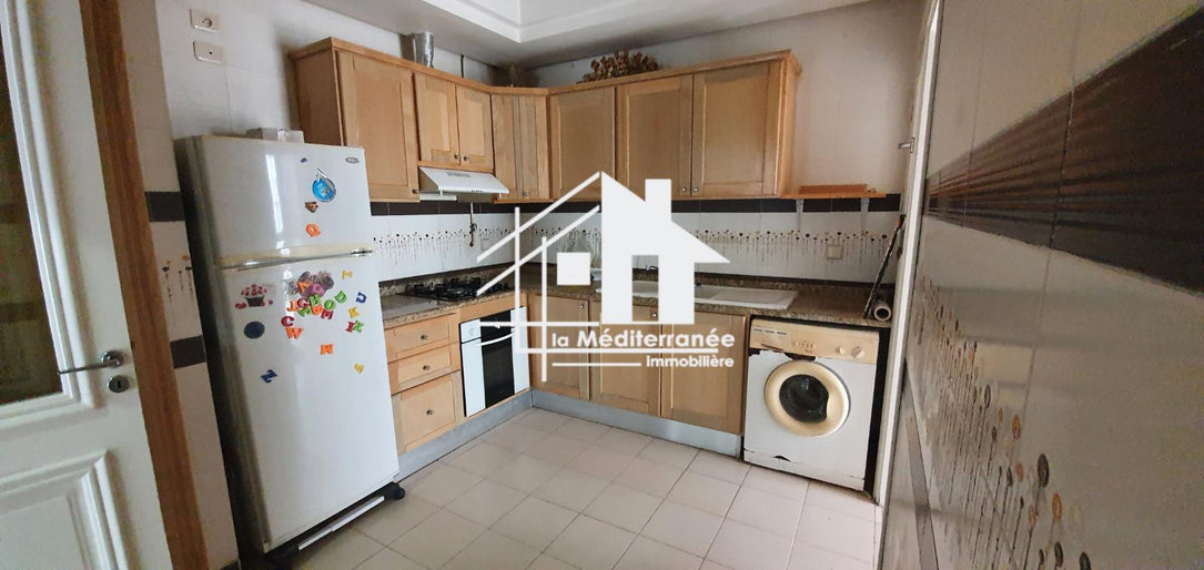 A louer un appartement s+2 à jardin d'el menzah 2