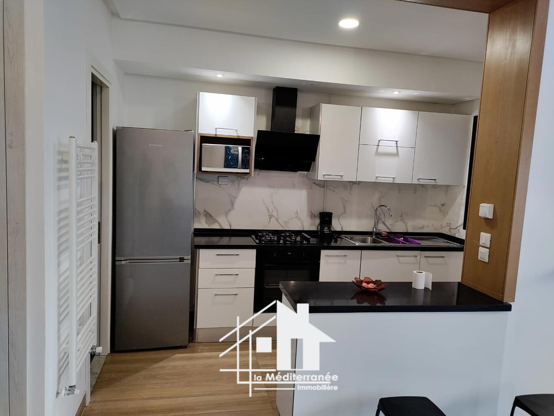 A louer appartement S+1 meublé à la Soukra