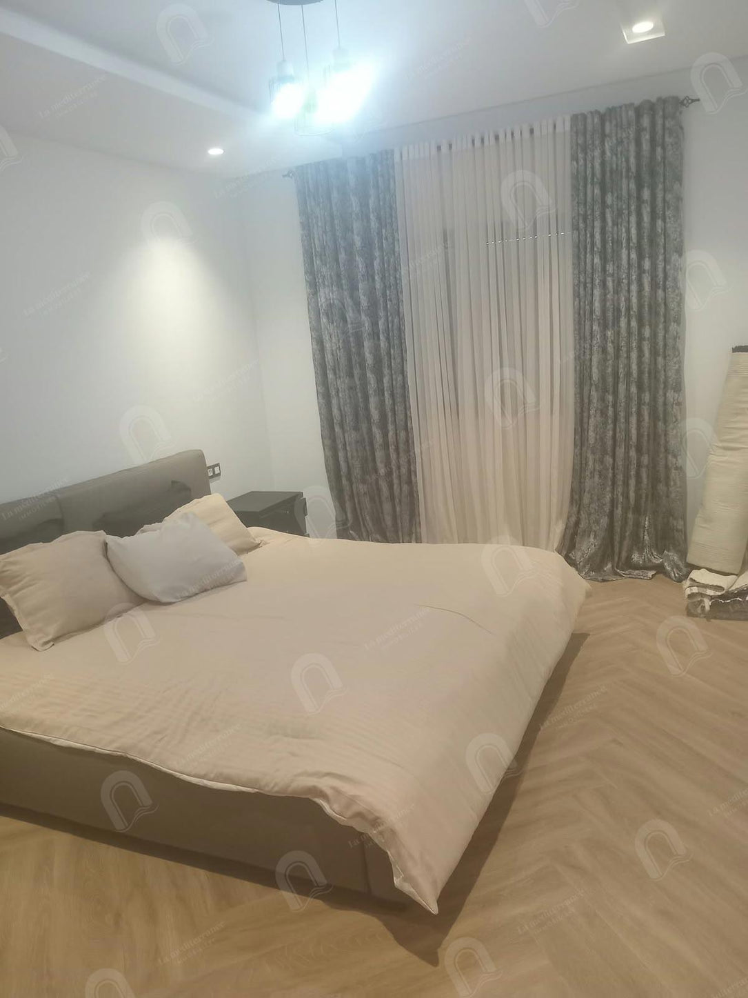 a louer appartement s+1 un jardin el manzah2