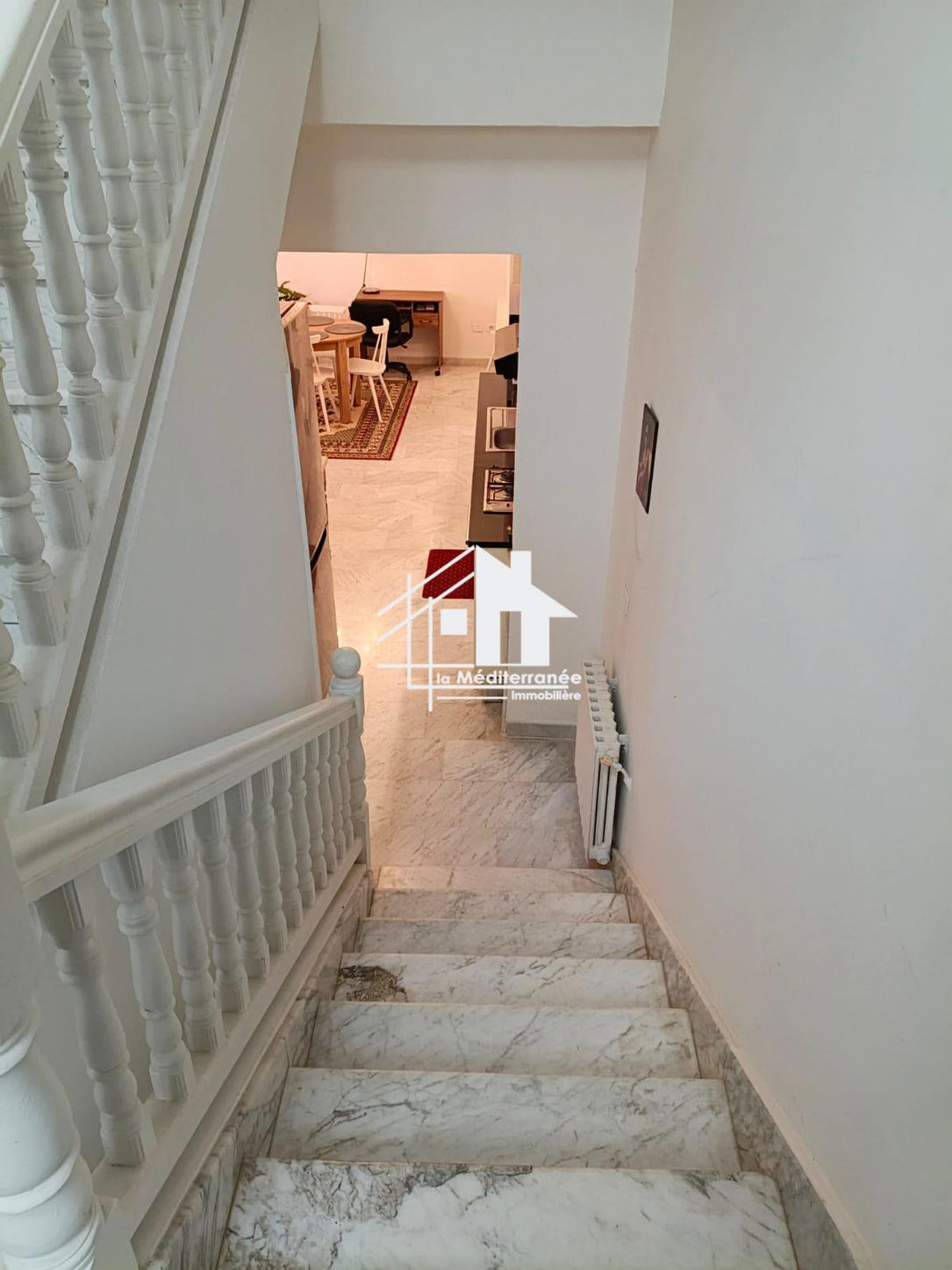 A louer duplex S+2 meublé au coeur de marsa plage