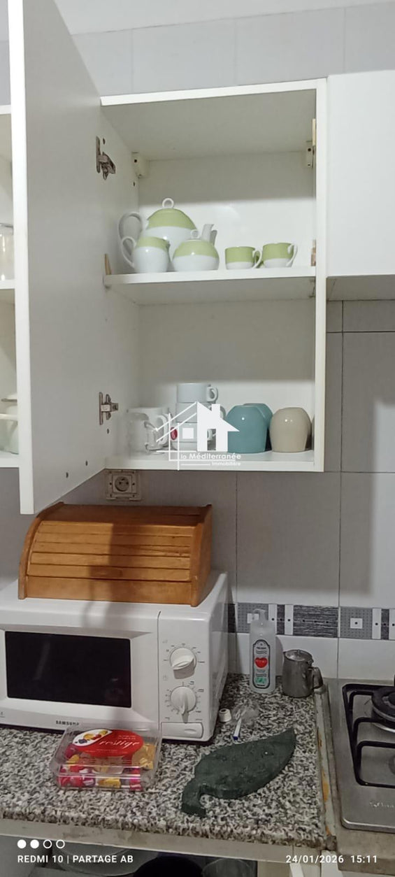 A louer appartement S+1 meublé à manouba