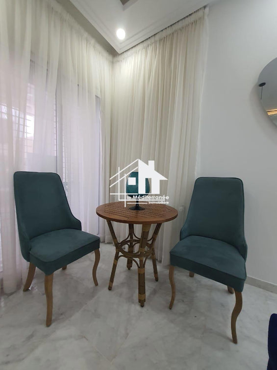 Appartement S+0 meublé à Jardins de Carthage