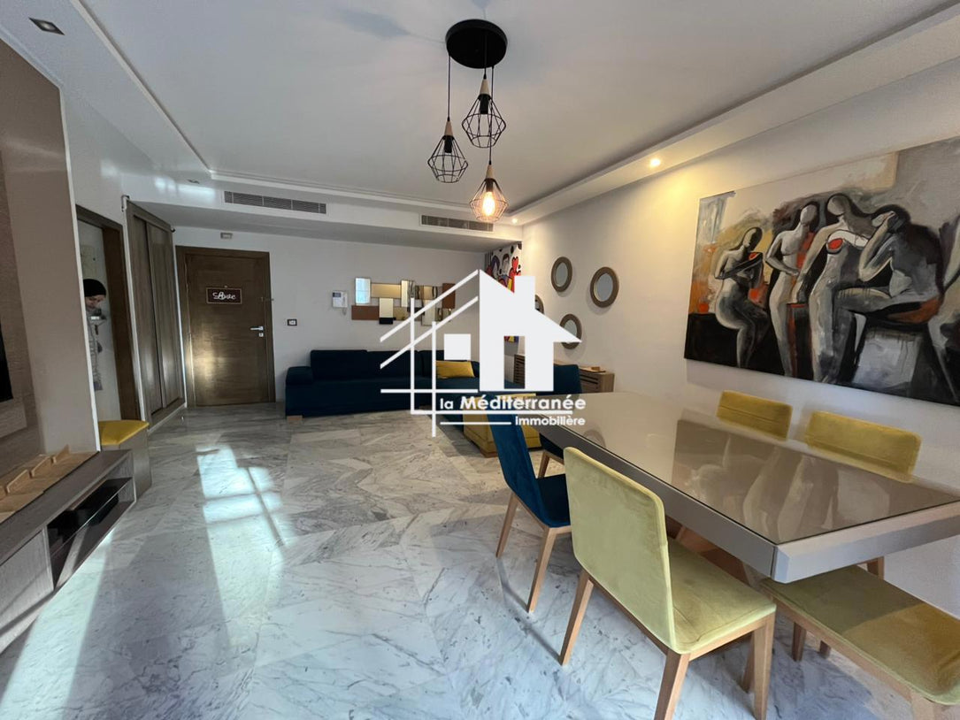 A louer s+2 meublé à jardin de Carthage