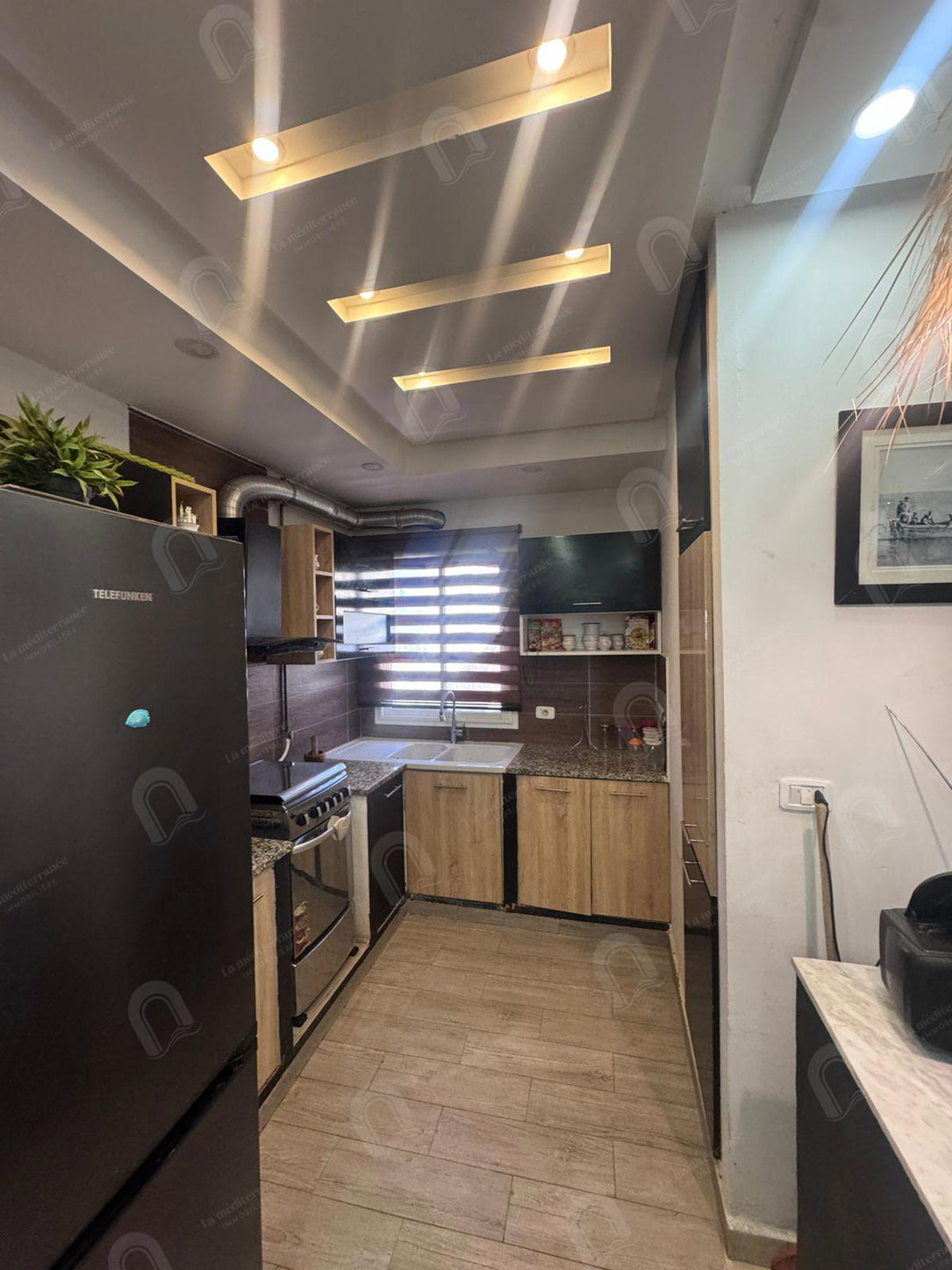 A louer un appartement S+3 hst meublé à denden