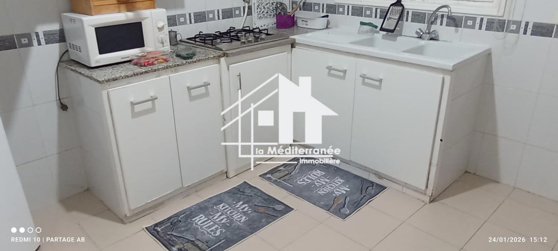 A louer appartement S+1 meublé à manouba