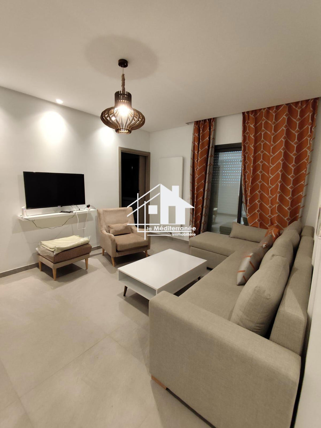 un appartement S+1 meublé jardin de carthage