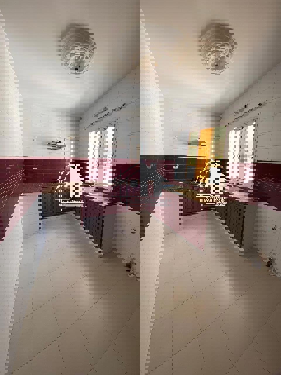 A louer étage de villa S+3 à Ksar Said 2