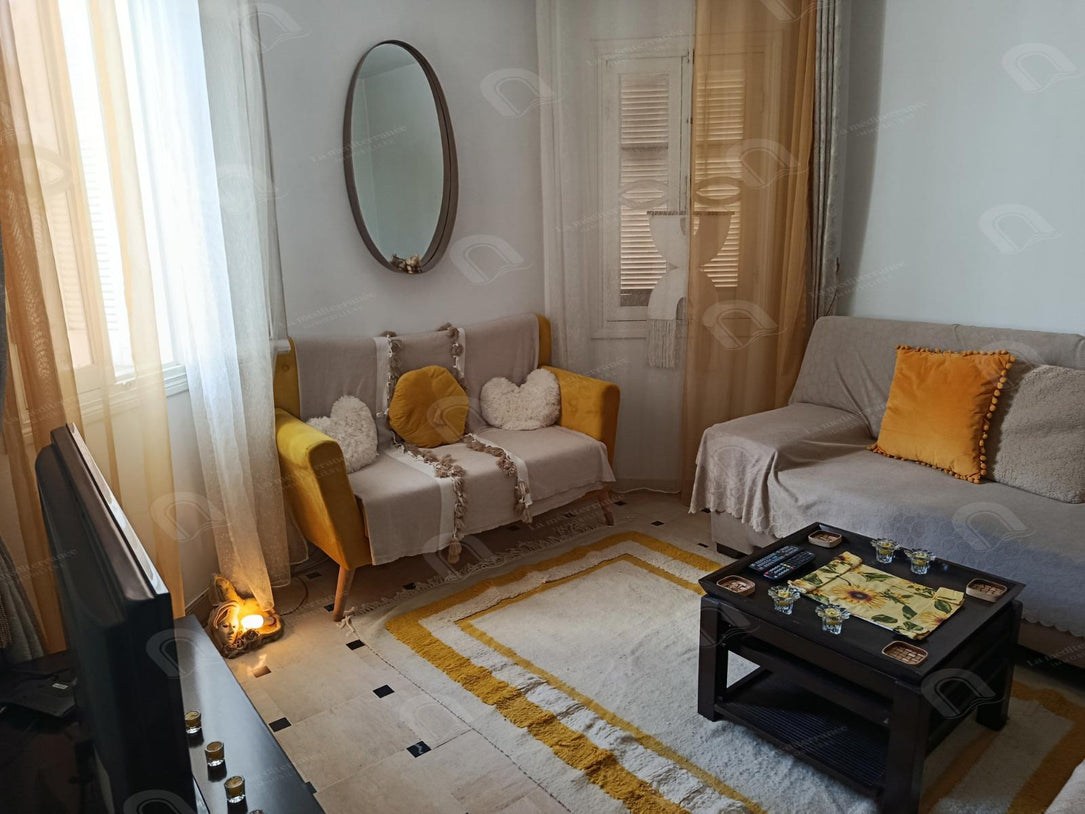 A louer un duplex S+4 hst meublé à meftah saadallah