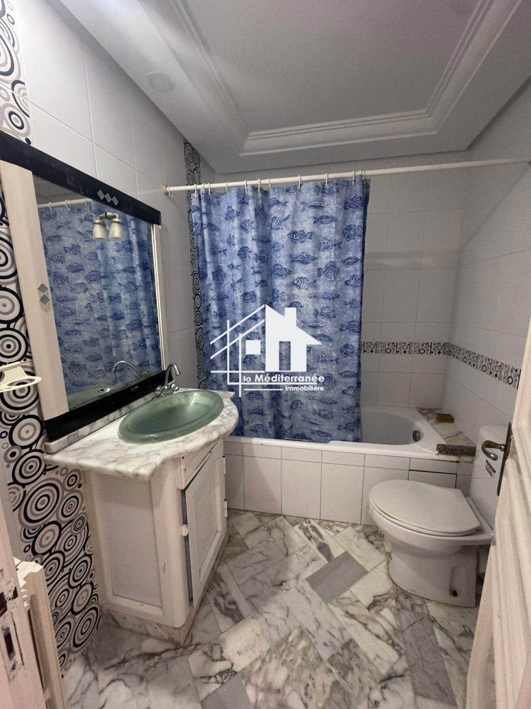 A louer appartement S+1 meublé à Ennasr