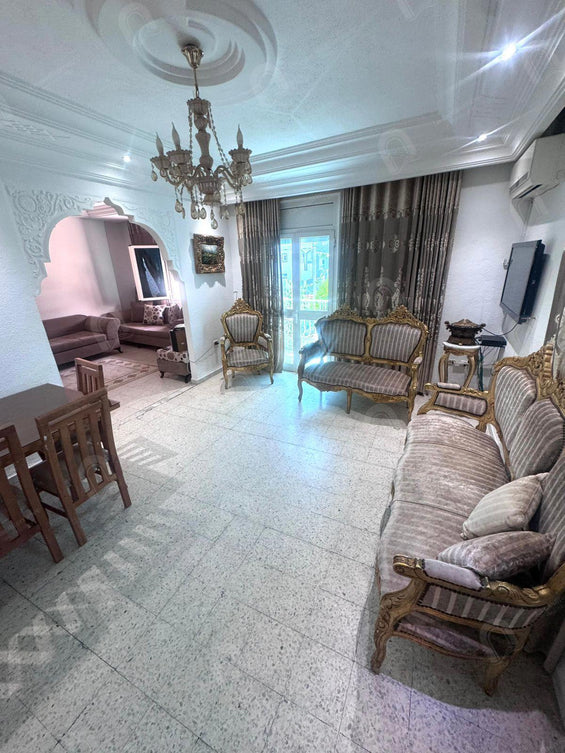 A louer étage de villa S+1 meublé au Bardo
