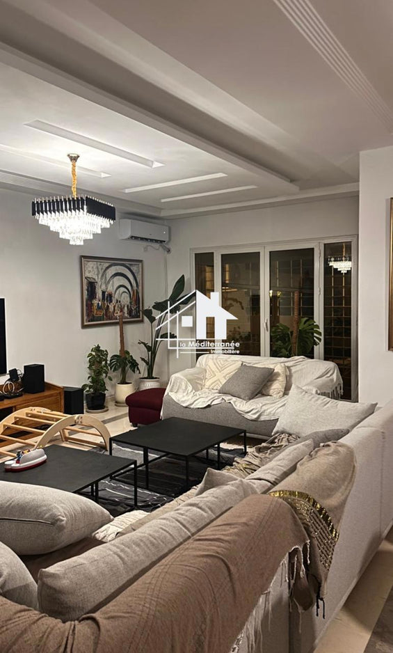A louer Duplex S+3 jumelé avec jardin à Chotrana 3