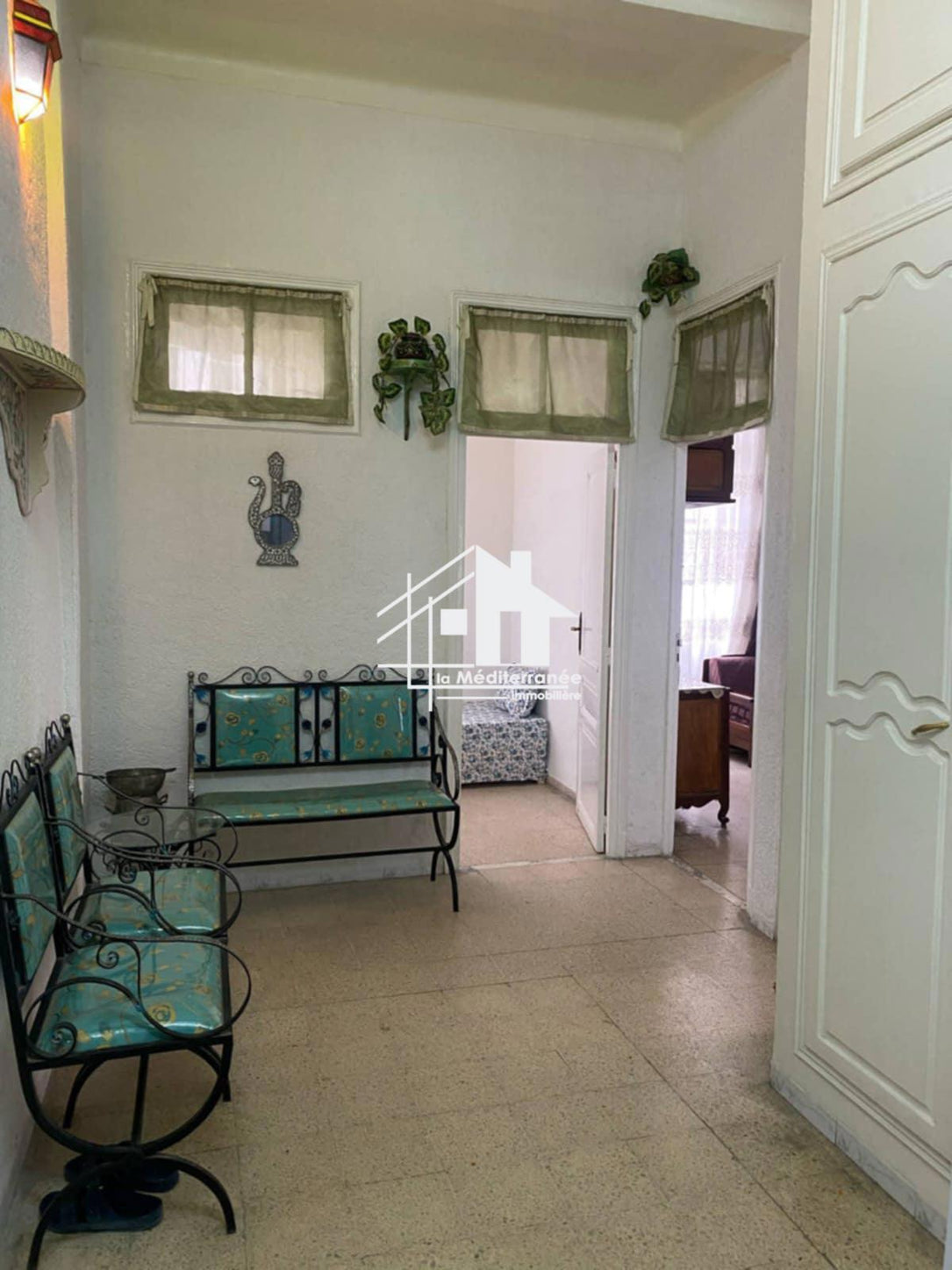 A louer appartement S+2 au centre ville, Tunis