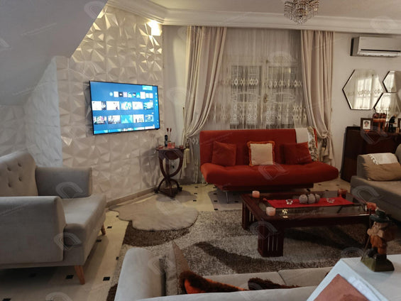 A louer un duplex S+4 hst meublé à meftah saadallah
