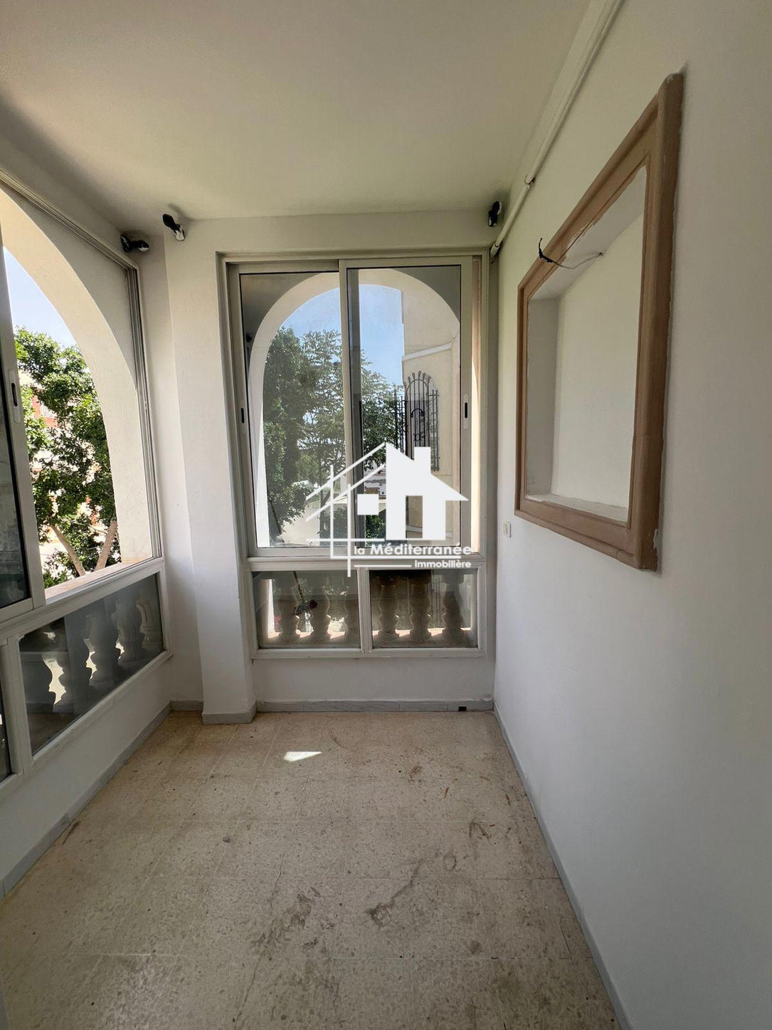 A louer appartement S2 hst au Bardo cité sekik