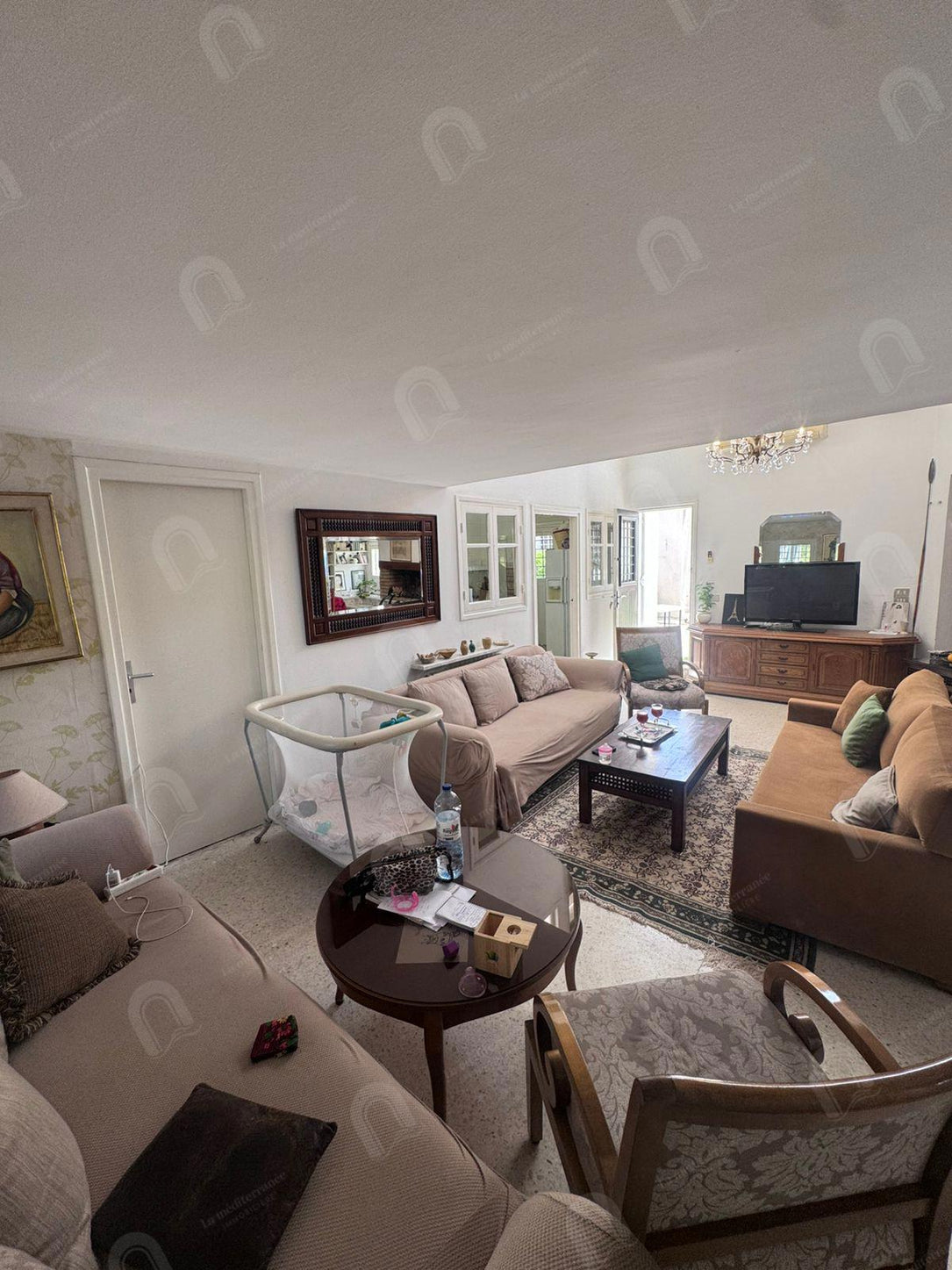 A vendre Villa 2S+5 avec grand jardin à cité romena