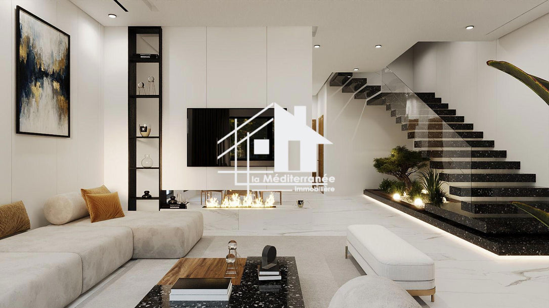 A vendre villa S4 sur plan à borj touil