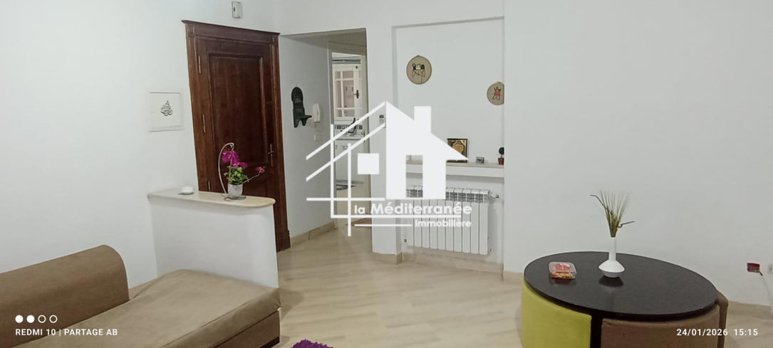 A louer appartement S+1 meublé à manouba