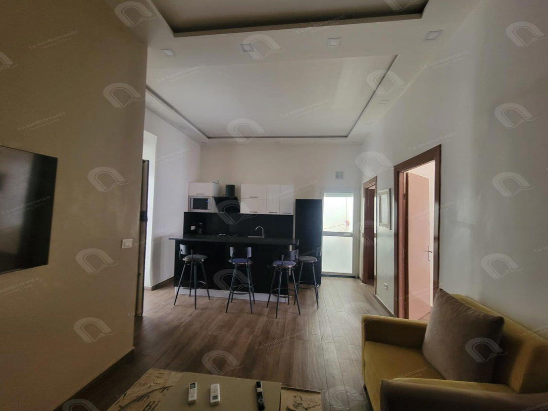 A louer appartement S+2 meublé  au avenue de carthage