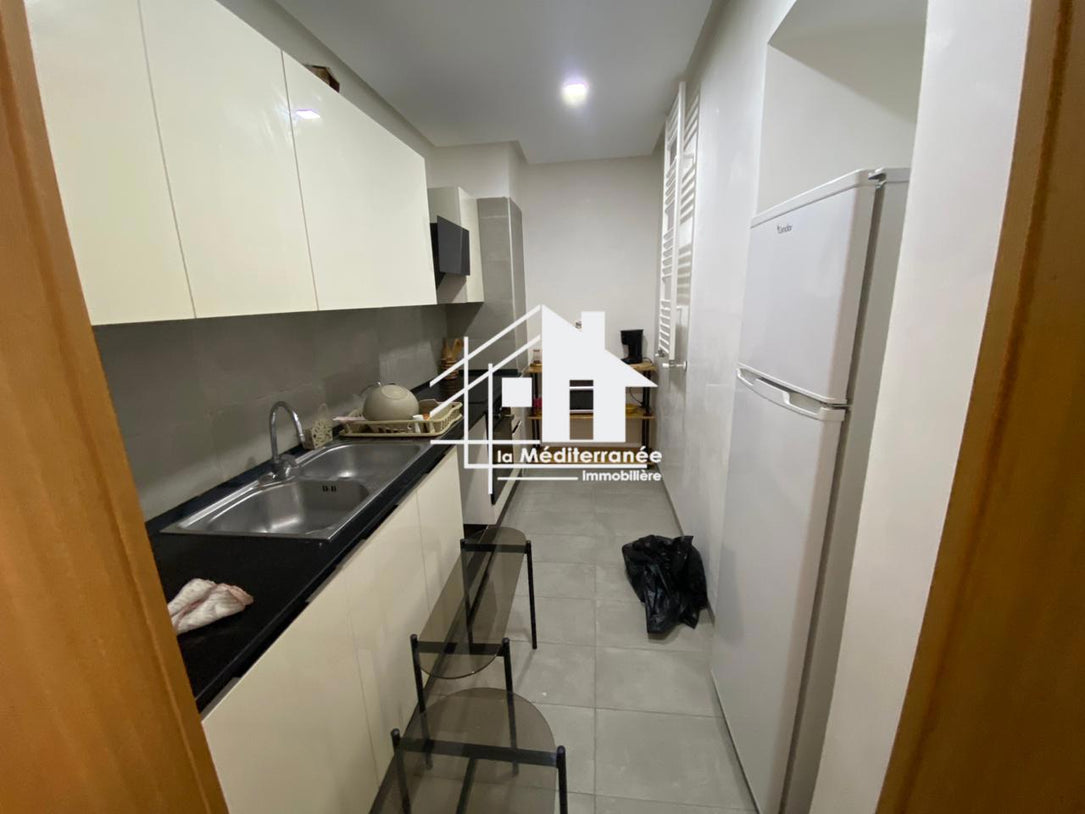 Un appartement S+1 meublé à louer au jardins de Carthage