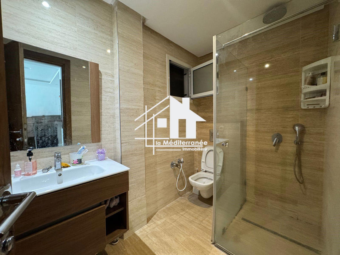 Appartement S+1 meublé aux jardins de carthage