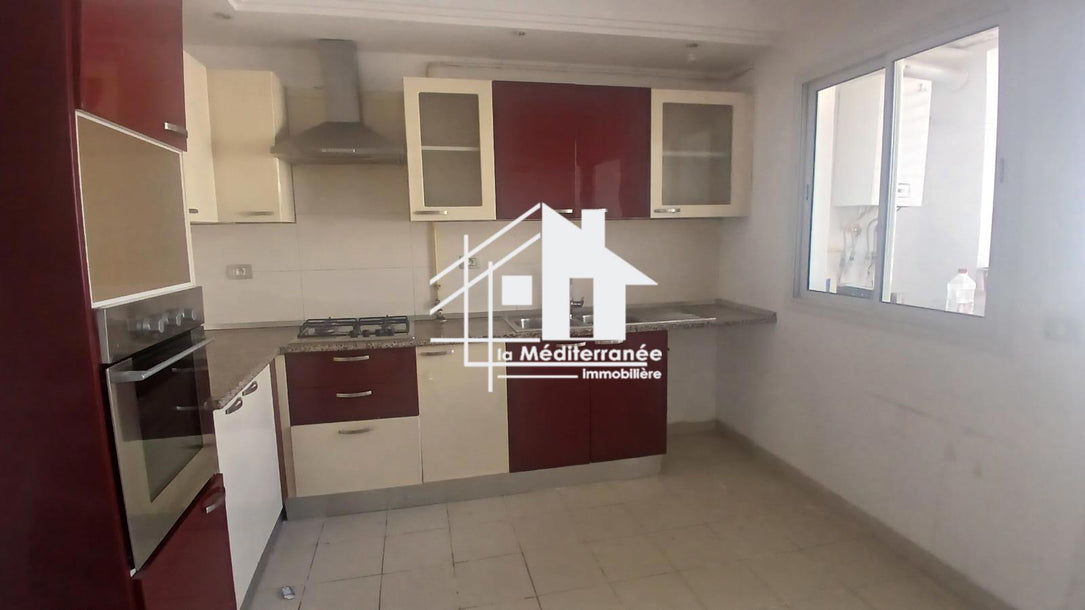 A louer un appartement S+2 aux jardins de carthage