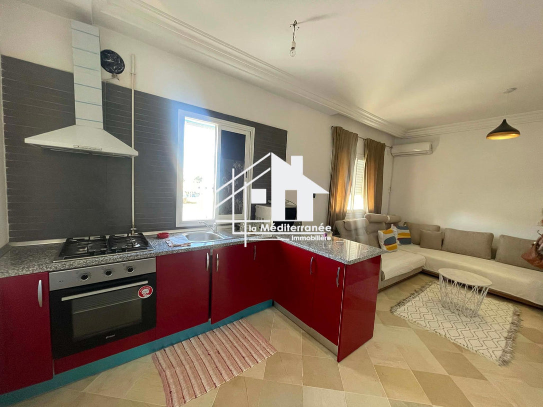 Appartement s+1 meublé à Ezzahra ville (Longue durée )