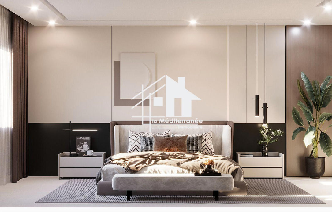 A vendre villa S4 sur plan à borj touil