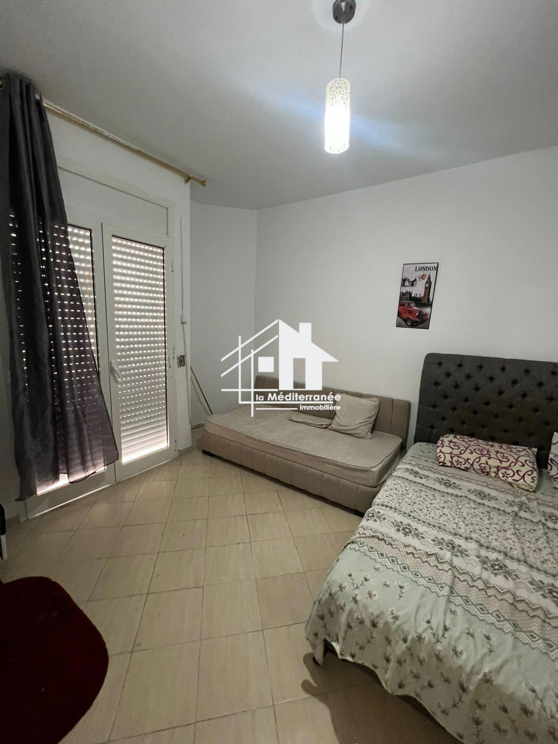 A louer appartement S+1 meublé  au bardo