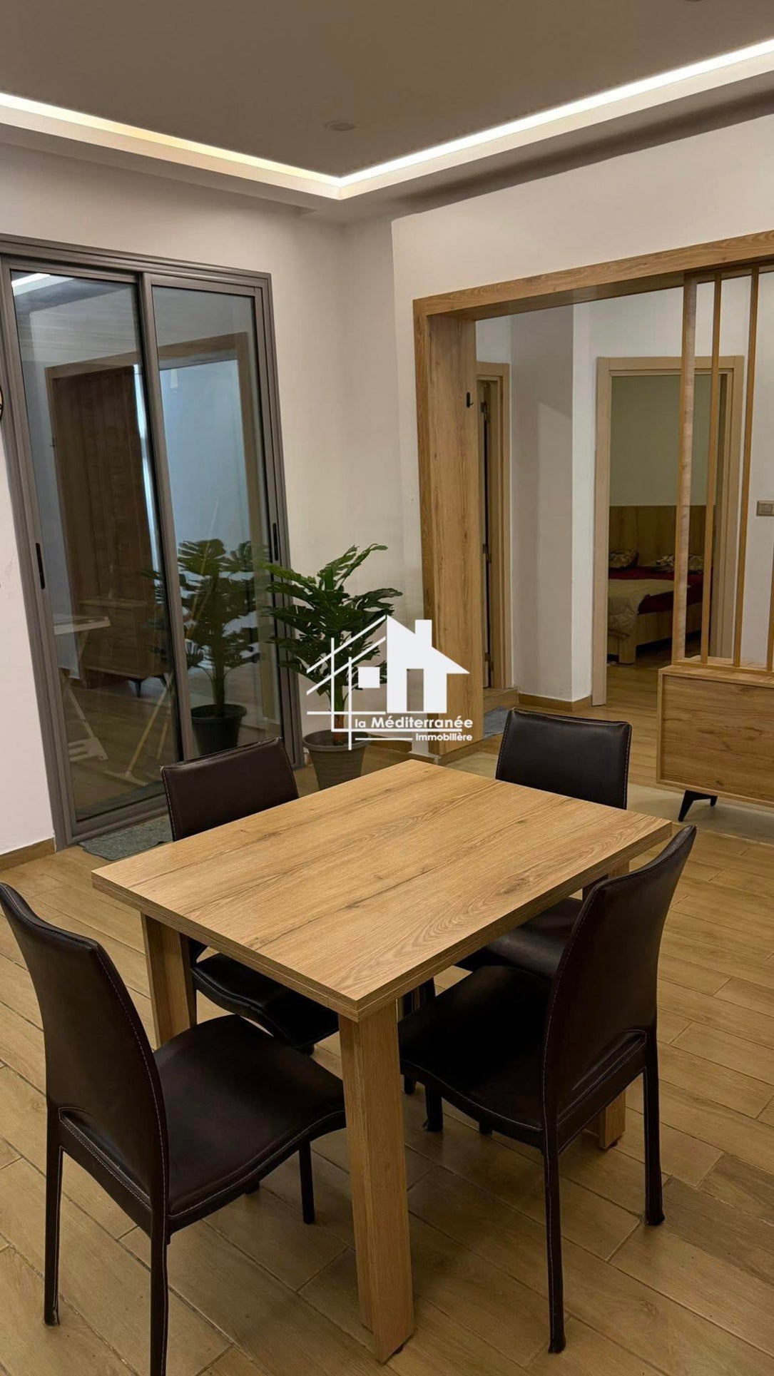 A louer appartement S+2 hst meubé courte durée à cité ibn khaldoun