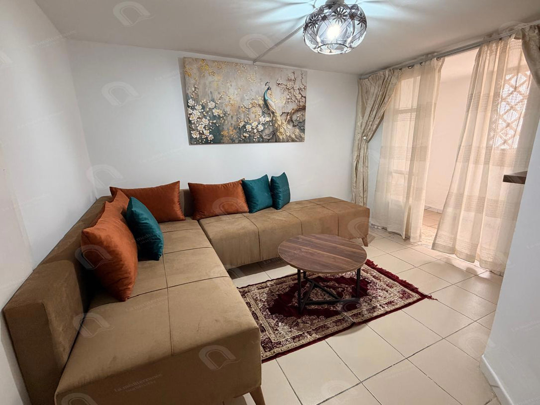 À louer un appartement S+3 meublé au rdc