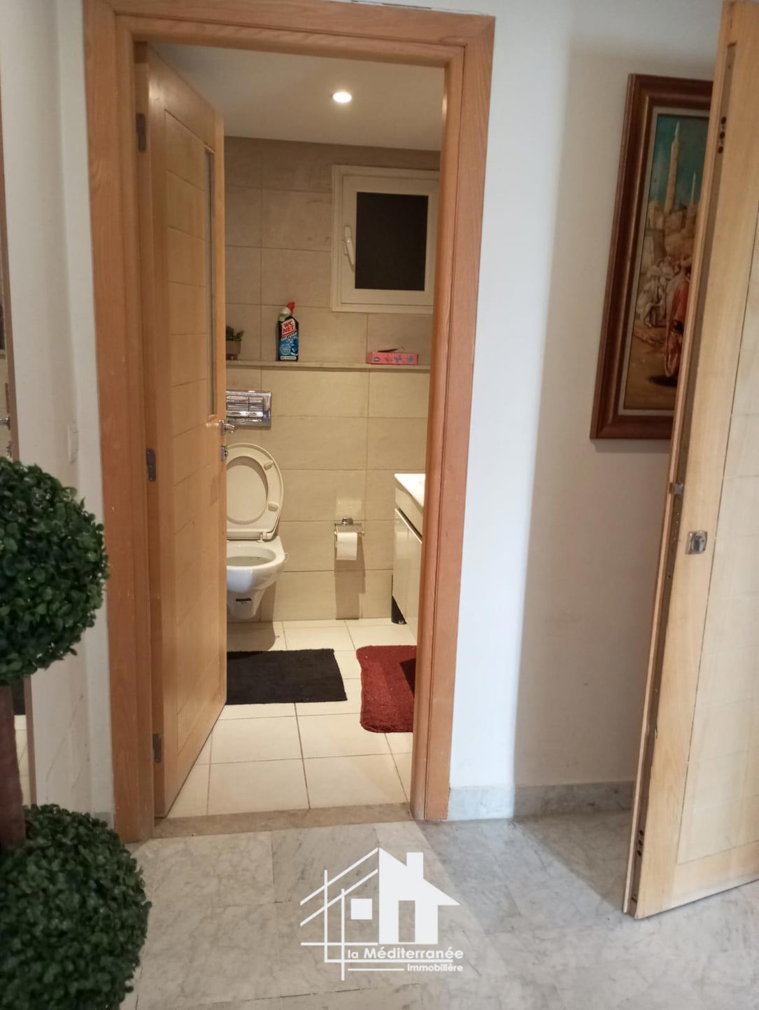 Appartement S+2 à jardin de Carthage