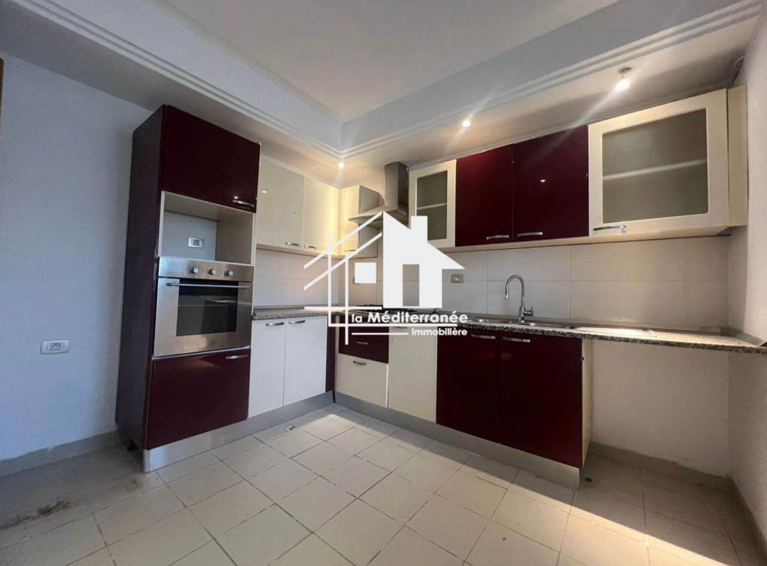 A louer un appartement S+2 aux jardins de carthage