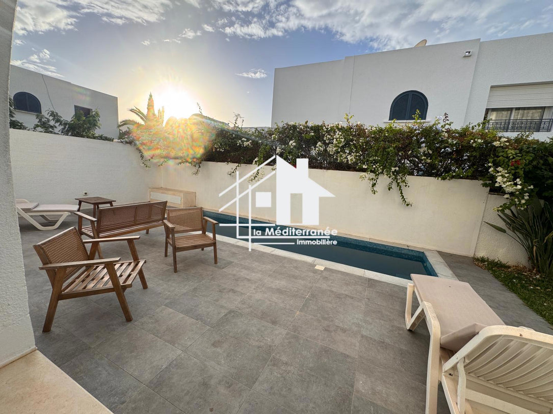 Un duplex S+3 à Gammarth