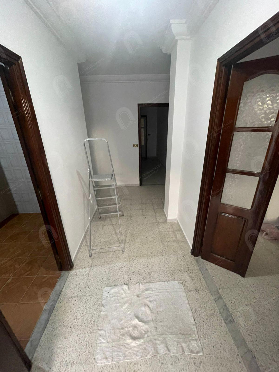 A louer étage de villa S+3 situé au Rdc au bardo