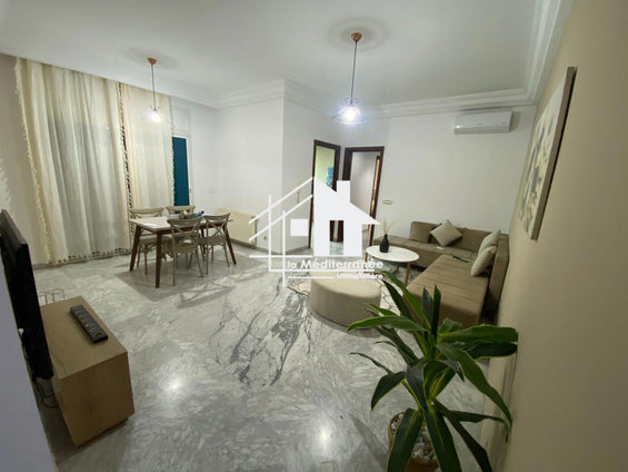 Un appartement S+2 meublé à louer au lac 2