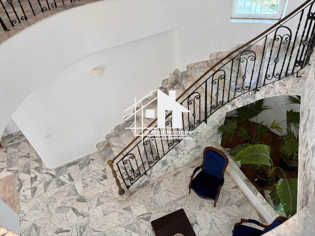 A louer une villa à Gammarth