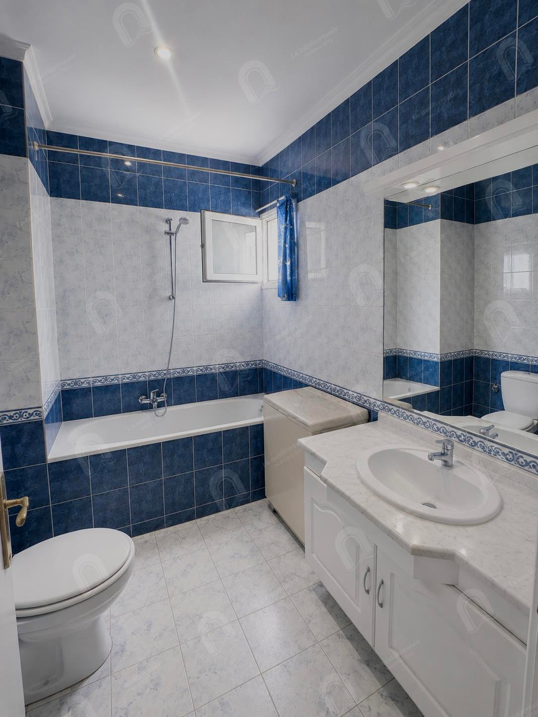 À louer appartement S+3 au bardo