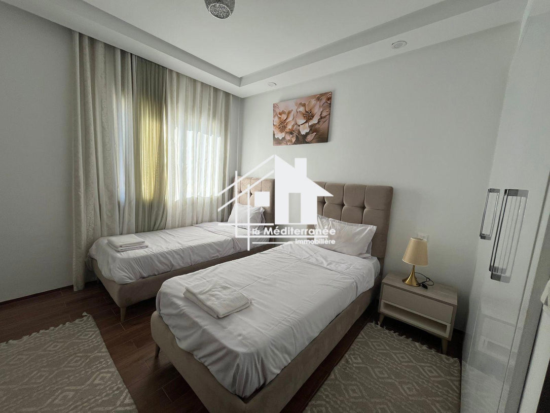 A louer s+3 meublé à jardin de Carthage