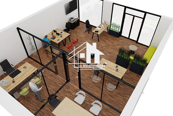 A louer un bureau H+2  a ennaser 2