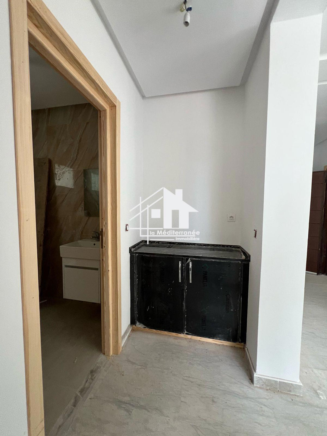 location des étages de villas s3 jamais habitée au Bardo