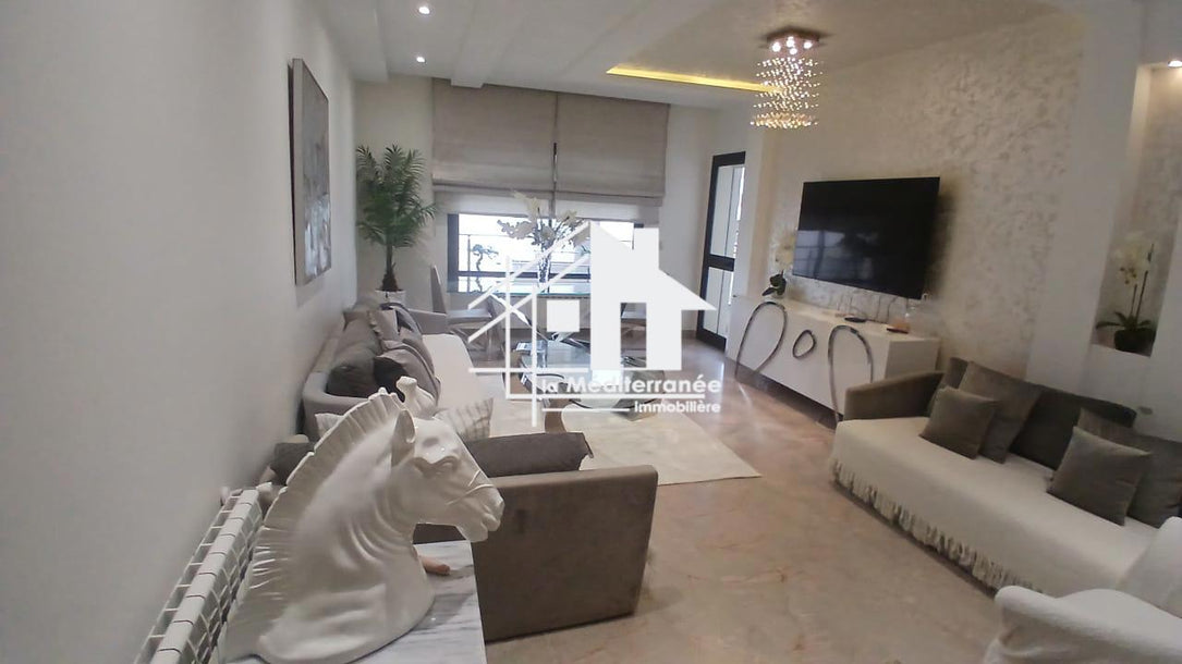 un appartement S+2 a jardin de carthage