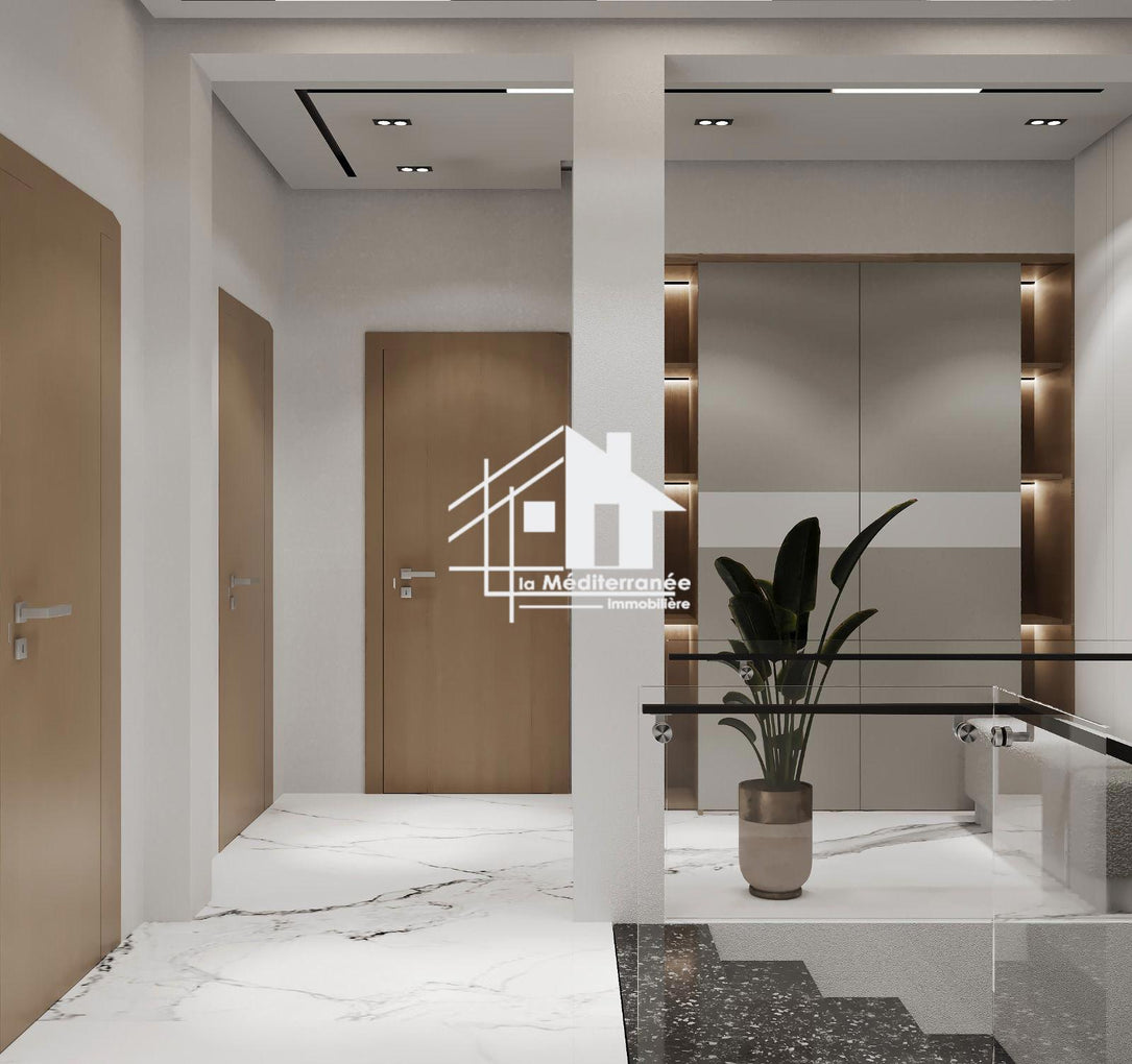 A vendre villa S4 sur plan à borj touil