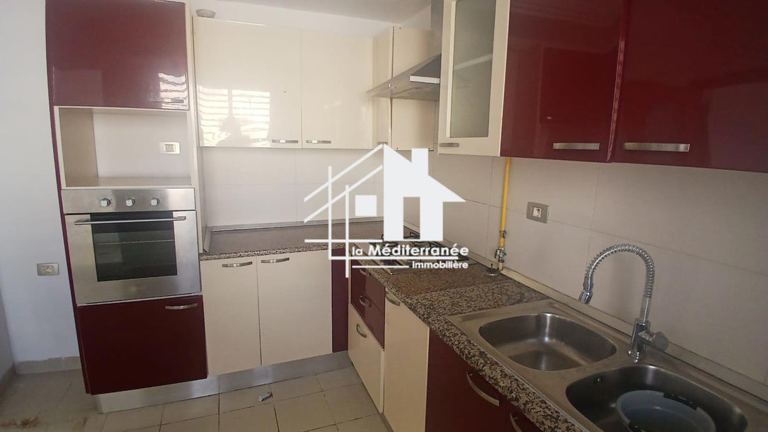 A louer un appartement S+2 aux jardins de carthage