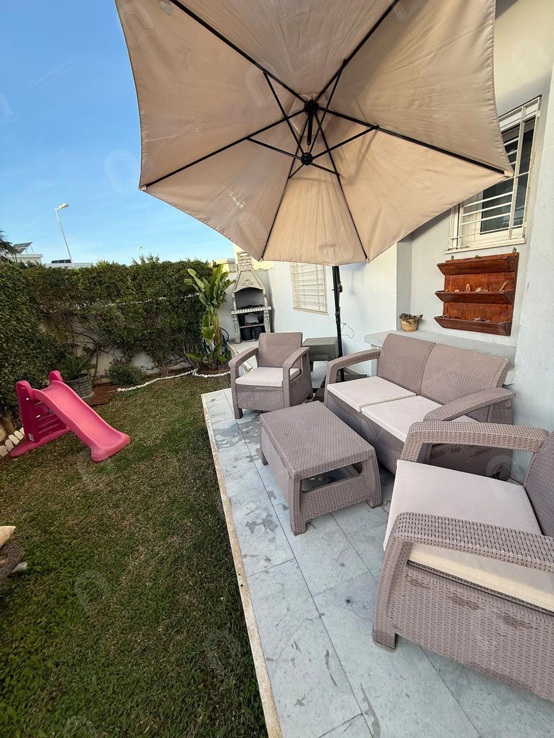 S+2 avec jardin a chotrana 1